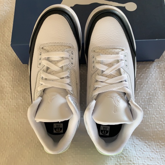 Jordan 3 retro Fragment (yellowing heel tab) Men’s 4.5/ Women’s 6. - Picture 7 of 11